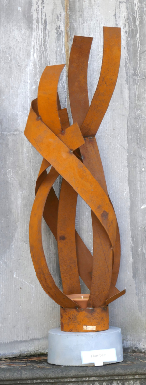 Régine Dulière - Flambée (Corten steel)